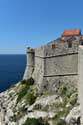 Stadsomwalling ZuidWest Dubrovnik in Dubrovnic / KROATI: 
