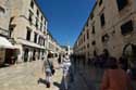 Straatzicht Placa Ul. Dubrovnik in Dubrovnic / KROATI: 