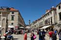 Straatzicht Placa Ul. Dubrovnik in Dubrovnic / KROATI: 