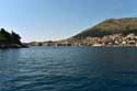 View on Dubrovnik from Sea Dubrovnik in Dubrovnic / CROATIA: 