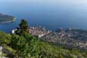 View on City from Cableway Dubrovnik in Dubrovnic / CROATIA: 