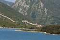 Vue sur Chteau-Fort de Ston Zaton Doli / CROATIE: 