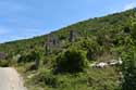 Castle Ruins Dillultnnum Fortress Hutovo in Neum / Bosnia-Herzegovina: 