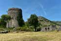 Castle Ruins Dillultnnum Fortress Hutovo in Neum / Bosnia-Herzegovina: 