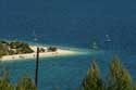 View on Adriatic Sea Orbic / CROATIA: 