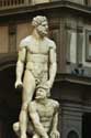 Hercules en Cacus standbeeld Firenze / Italië: 