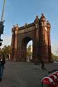 Triumphal Arch Barcelona / Spain: 