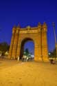 Triumphal Arch Barcelona / Spain: 