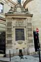 Tower of Saint Martin in the Fields Priory and Vertbois Fountain Paris / FRANCE: 