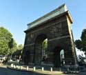 Porte Saint Martin Paris / FRANCE: 