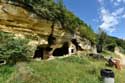 Ruines Rotswoningen Chinon / FRANKRIJK: 