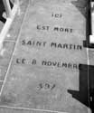 glise Saint Martin Candes-Saint-Martin / FRANCE: 