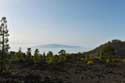 Uitzicht op la Gomera Las Canadas del Teide / Tenerife (Spanje): 