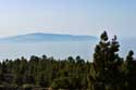 Uitzicht op la Gomera Las Canadas del Teide / Tenerife (Spanje): 