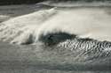 Surfers on Almagica Beach Almaciga / Tenerife (Spain): 