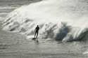 Surfers on Almagica Beach Almaciga / Tenerife (Spain): 