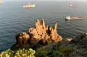 Vue depuis Mirador Teresitas El Suculum / Tenerife (Espagna): 